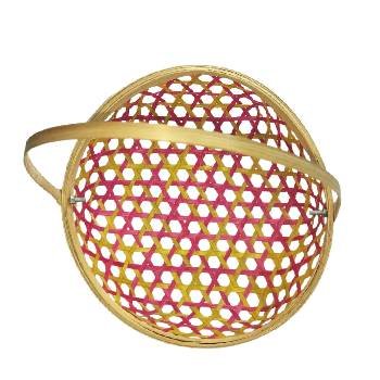 Jute Puja Basket With Handle