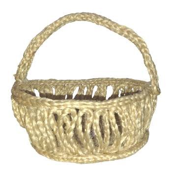 Jute Puja Basket With Handle