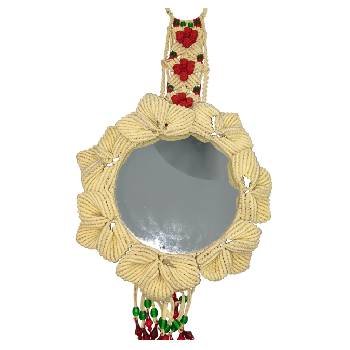 Decorative Macrame Wall Mirror