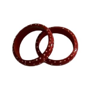 Artificial Bangle Maroon Thick