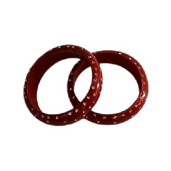 Artificial Bangle Maroon Thick